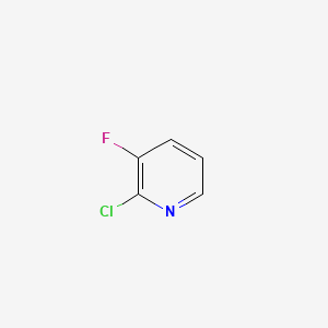 Molecular structure of 2-Chloro-3-fluoropyridine