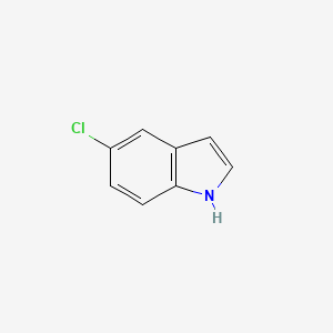 Molecular structure of 5-Chloroindole