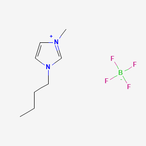 Molecular structure of 1-Butyl-3-methylimidazolium tetrafluoroborate