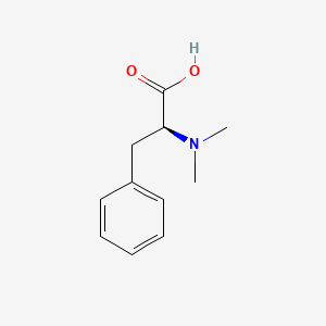 Molecular structure of N,N-dimethyl-L-phenylalanine