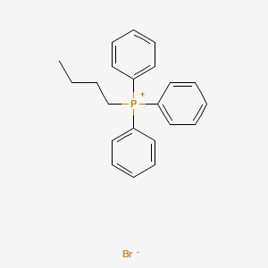 Molecular structure of Butyltriphenylphosphonium bromide