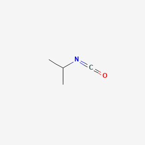Molecular structure of Isopropyl isocyanate