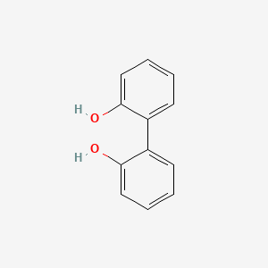 Molecular structure of 2,2-Biphenol