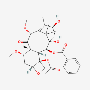 Molecular structure of 7,10-Dimethoxy-10-DAB III