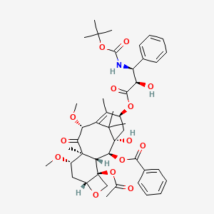 Molecular structure of Cabazitaxel