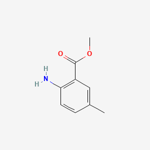 Molecular structure of Methyl 2-amino-5-methylbenzoate
