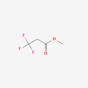 Molecular structure of Methyl 3,3,3-trifluoropropanoate