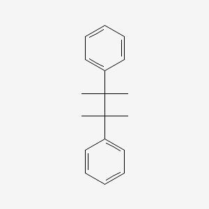Molecular structure of 2,3-Dimethyl-2,3-diphenylbutane