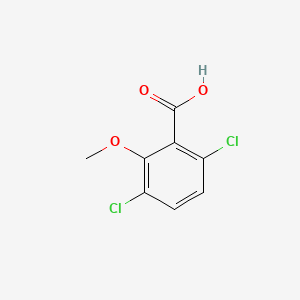 Molecular structure of Dicamba