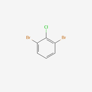 Molecular structure of 1,3-dibromo-2-chlorobenzene