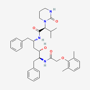 Molecular structure of Lopinavir
