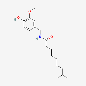 Molecular structure of Dihydrocapsaicin
