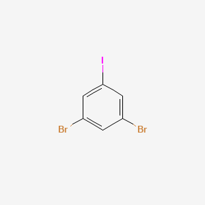 Molecular structure of 1,3-Dibromo-5-iodobenzene