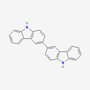 Molecular structure of 3,3′-Bi[9H-carbazole]