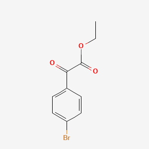 Molecular structure of Ethyl 4-bromobenzoylformate