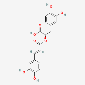Molecular structure of Rosmarinic acid