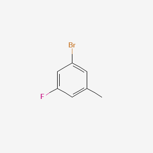 Molecular structure of 3-Fluoro-5-bromotoluene