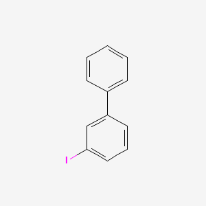 Molecular structure of 1,1′-Biphenyl, 3-iodo-