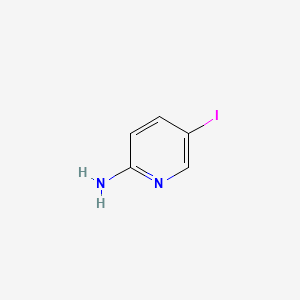 Molecular structure of 2-Amino-5-iodopyridine