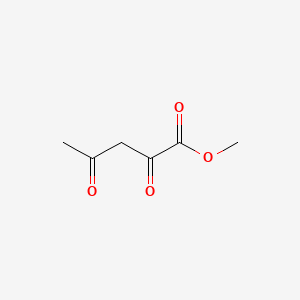 Molecular structure of Methyl acetopyruvate