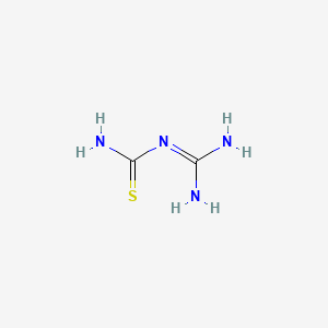 Molecular structure of Amidinothiourea