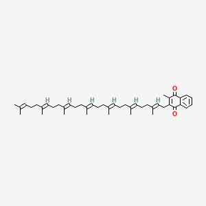 Molecular structure of Vitamin K2(MK-7)