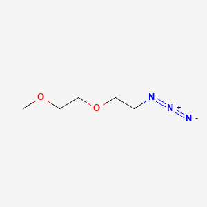 Molecular structure of m-PEG2-Azide