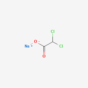 Molecular structure of Sodium dichloroacetate