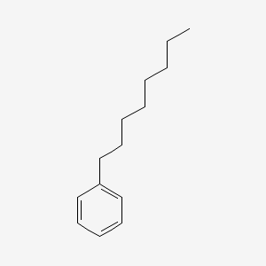Molecular structure of 1-Phenyloctane