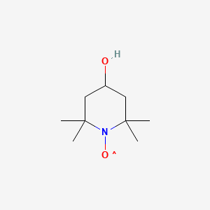 Molecular structure of Tempol