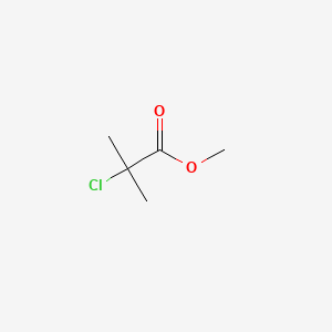 Molecular structure of Methyl 2-chloroisobutyrate