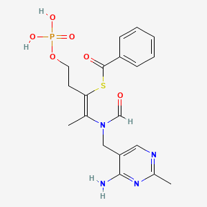 Molecular structure of Benfotiamine