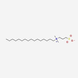 Molecular structure of 3-(N,N-Dimethylpalmitylammonio)propanesulfonate