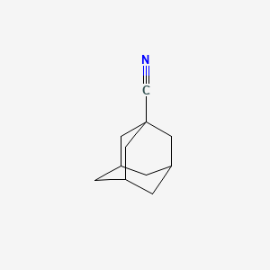 Molecular structure of 1-Adamantanecarbonitrile