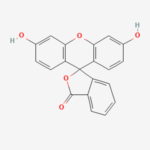 Molecular structure of Fluorescein