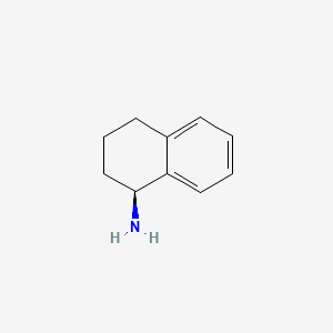 Molecular structure of 1-Aminotetralin, (S)-
