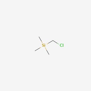 Molecular structure of Chloromethyltrimethylsilane