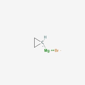 Molecular structure of Cyclopropylmagnesium bromide
