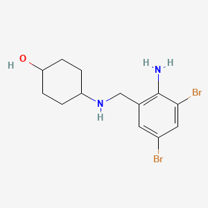 Molecular structure of Ambroxol hydrochloride