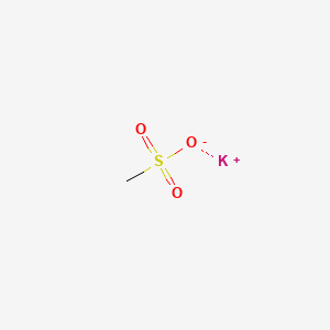 Molecular structure of Potassium methanesulfonate