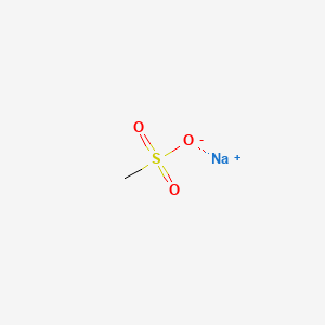Molecular structure of Sodium methanesulfonate