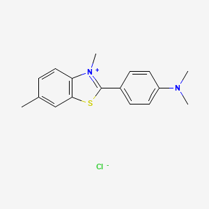 Molecular structure of Thioflavine T