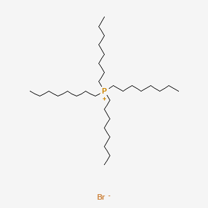 Molecular structure of Tetraoctylphosphonium bromide