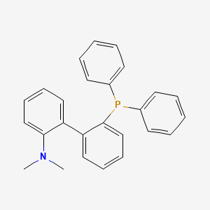 Molecular structure of 2-Diphenylphosphino-2-(N,N-dimethylamino)biphenyl