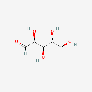 Molecular structure of L-(-)-Fucose