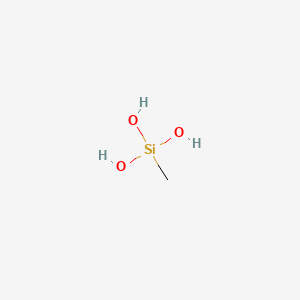 Molecular structure of Methylsilanetriol