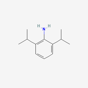 Molecular structure of 2,6-Diisopropylaniline