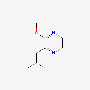 Molecular structure of 2-Methoxy-3-isobutyl pyrazine