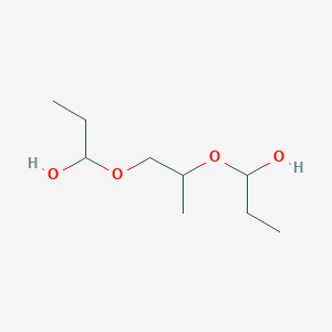 Molecular structure of Tripropylene glycol