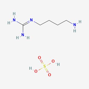 Molecular structure of Agmatine sulfate